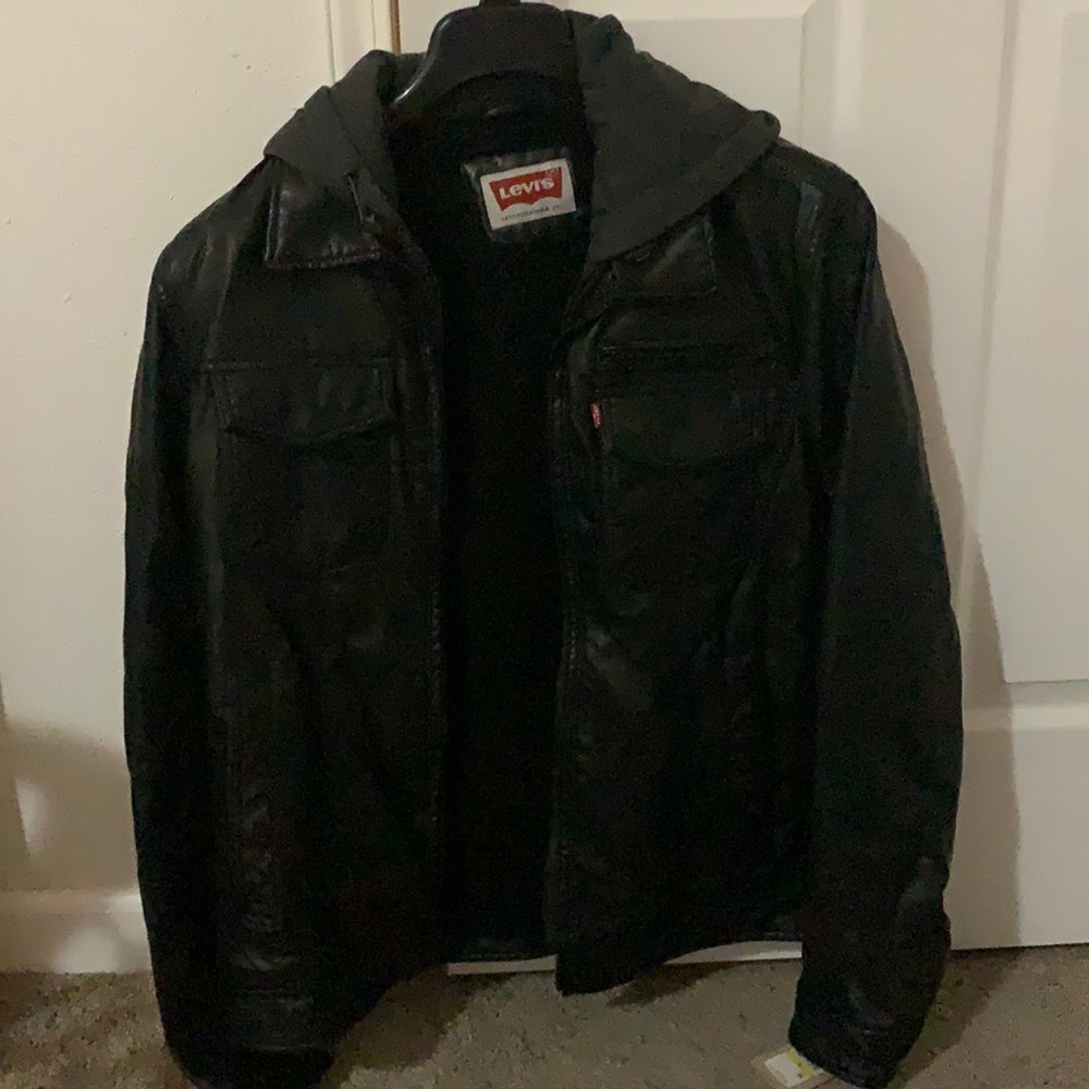 Men’s Levi’s coat.